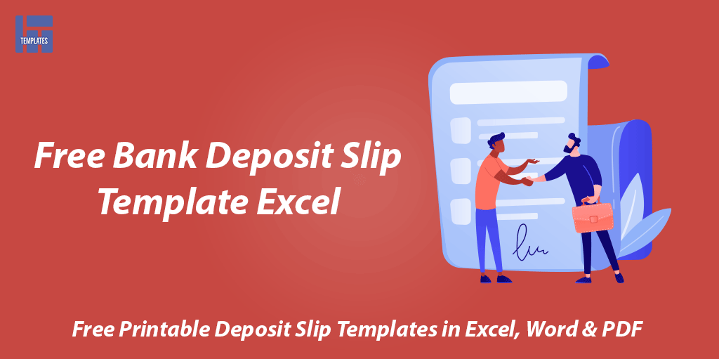 free printable deposit slip template in excel word pdf